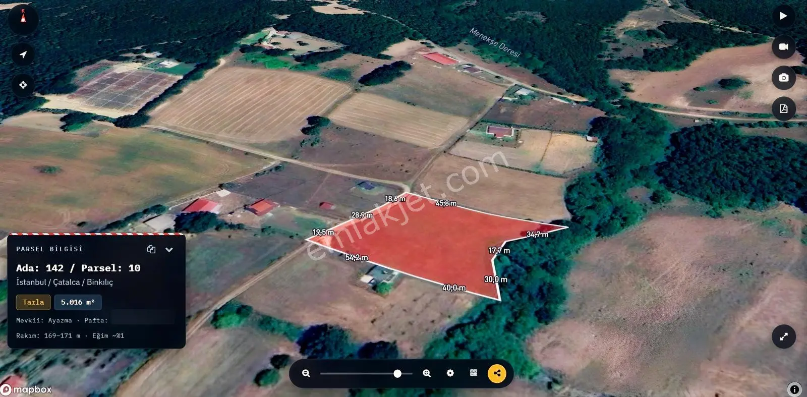 Turyap Göztepe Den Çatalca Da 5016 M2 Tarla-arsa — fotoğraf 9