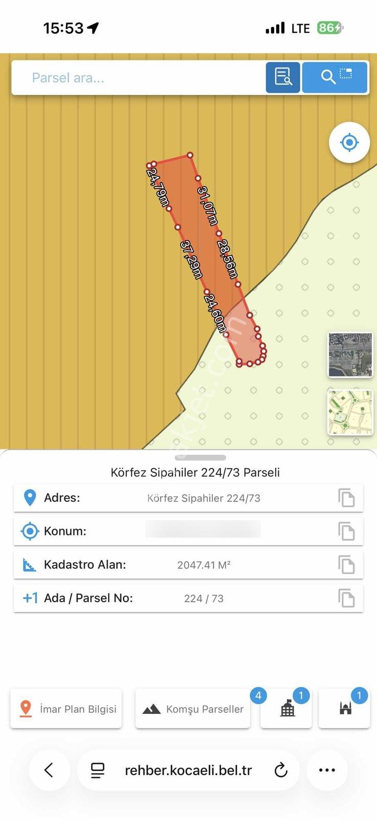 Emlak Team-körfez Sipahiler Merkezde Köyiçi İmarlı Satılık Tarla — fotoğraf 16