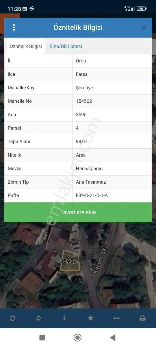 Şerefiye Mh. Araç Otoparkı Veya Arsa — fotoğraf 3
