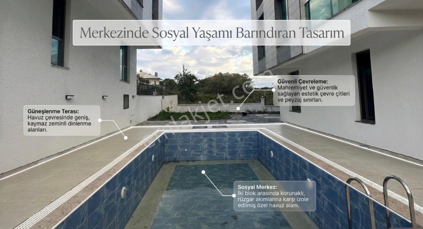 Ata Emlak'tan Koruda Havuzlu Site İçersinde Sıfır 2+1 Daire — fotoğraf 23