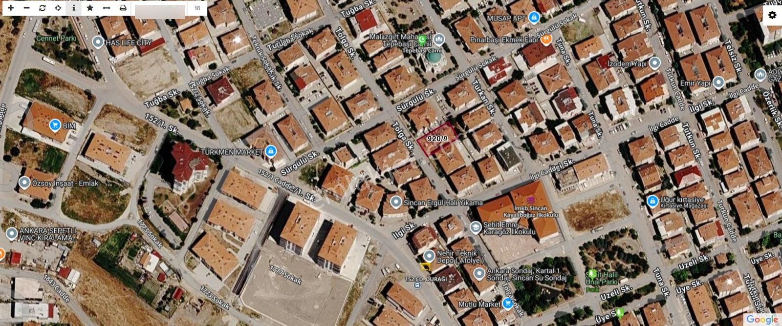 Sincan Merkezde 560 M2 Tek Tapu Bina Arsası — fotoğraf 24