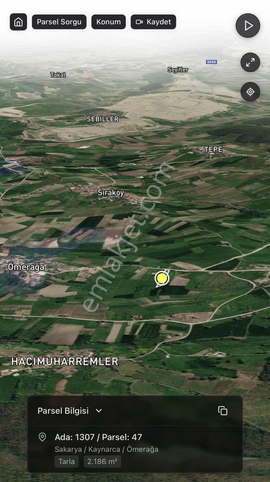 Kaynarca Ömerağa Mahallesinde 2.186 M2 Satılık Tarla — fotoğraf 7