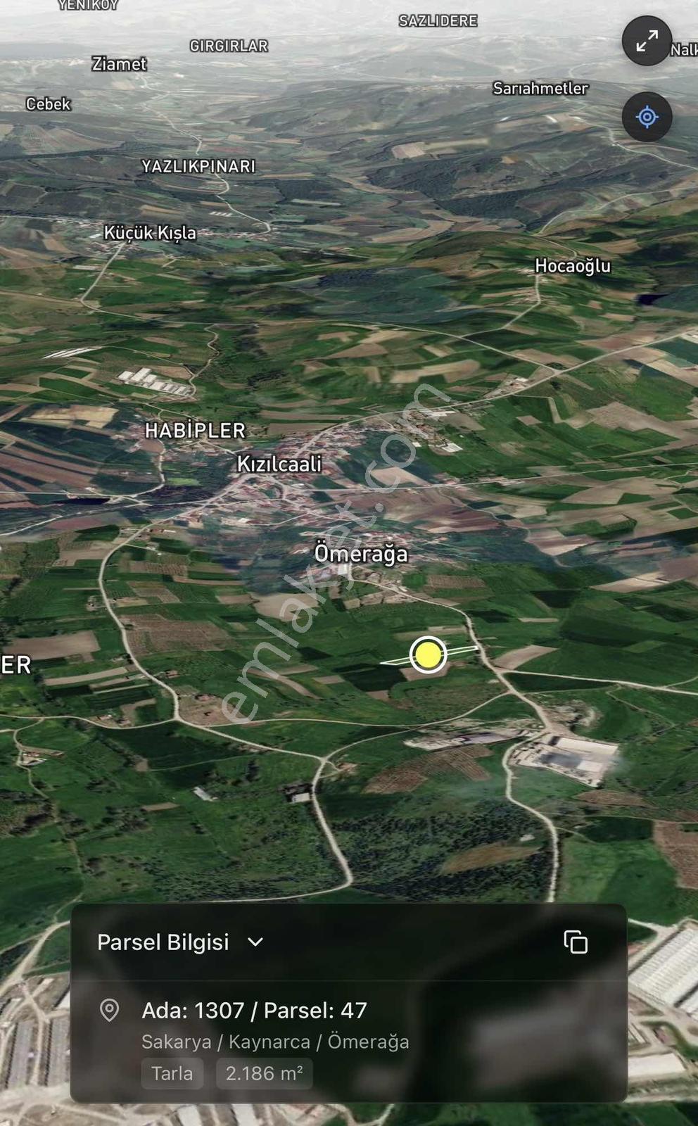 Kaynarca Ömerağa Mahallesinde 2.186 M2 Satılık Tarla — fotoğraf 8