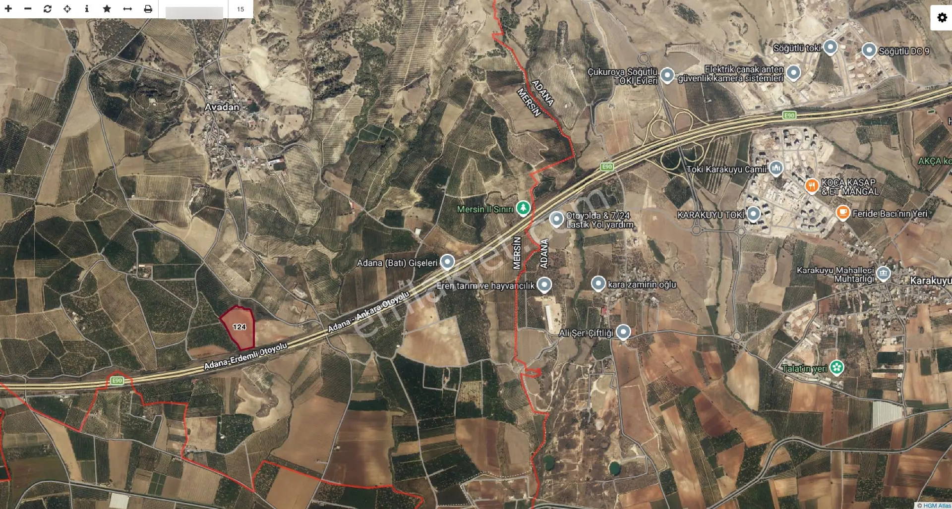 *yatırımlık*kelepir*tarsus* Avadan* Tarla * Otoban Kenarı *35,612m2 Tarla* Dönümü 1,250,000tl* — fotoğraf 2