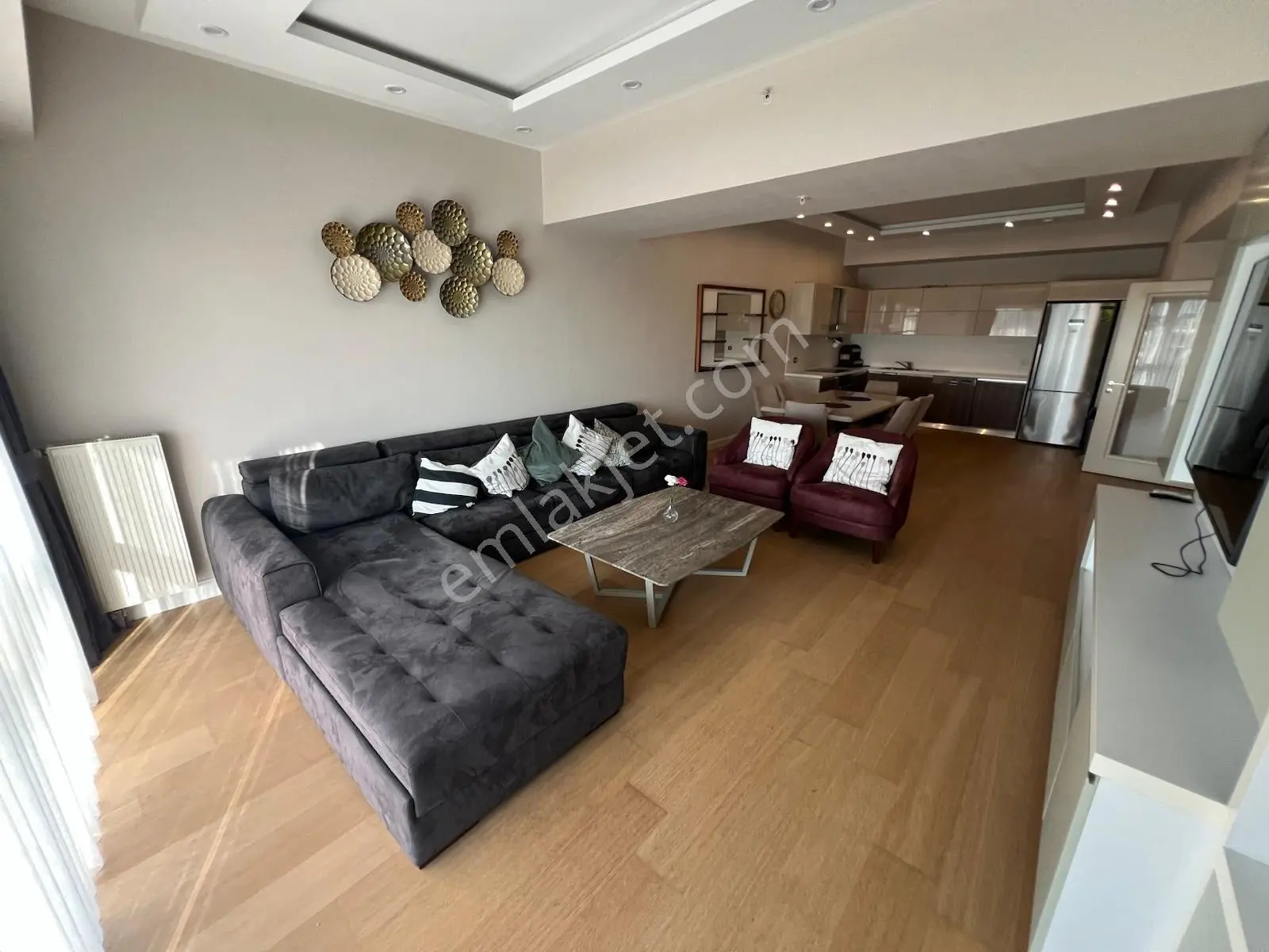 Kiptaş Venezia Mega Satılık Boş Açık Mutfak 3+1 Daire — fotoğraf 3