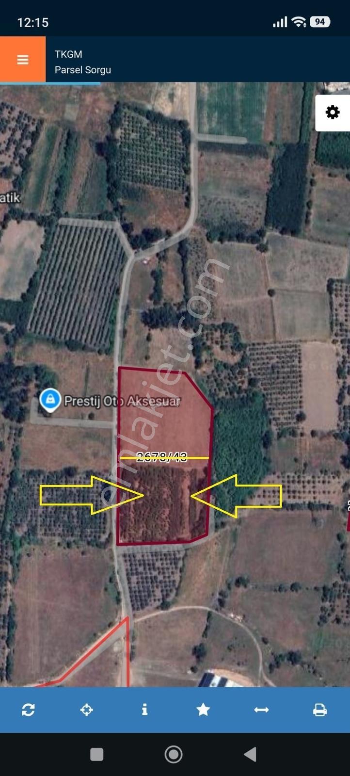Acil Vakıf Mahallesinde Mevcut 2 Tapu Bir Tarla 6.900 M2 — fotoğraf 3