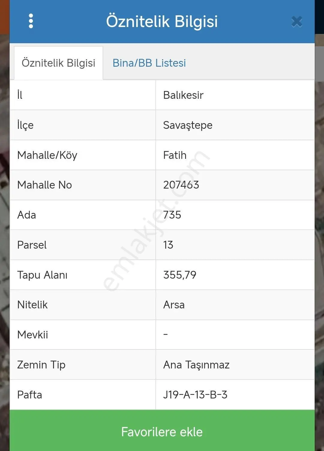 Balıkesir Savaştepe Sanayi Sitesi Ticari İmarlı Arsa — fotoğraf 2