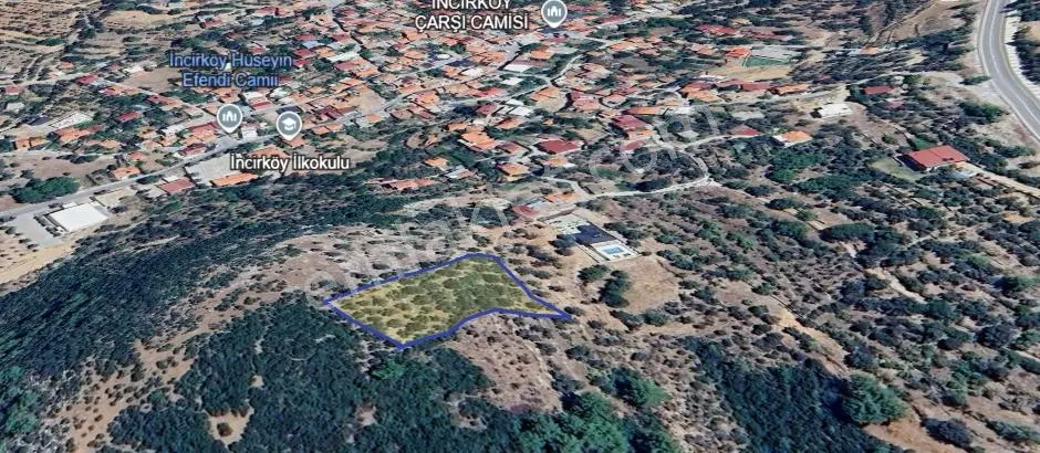 Fethiye İncir Köyde 2612 M2 İmarlı Arsa — fotoğraf 3