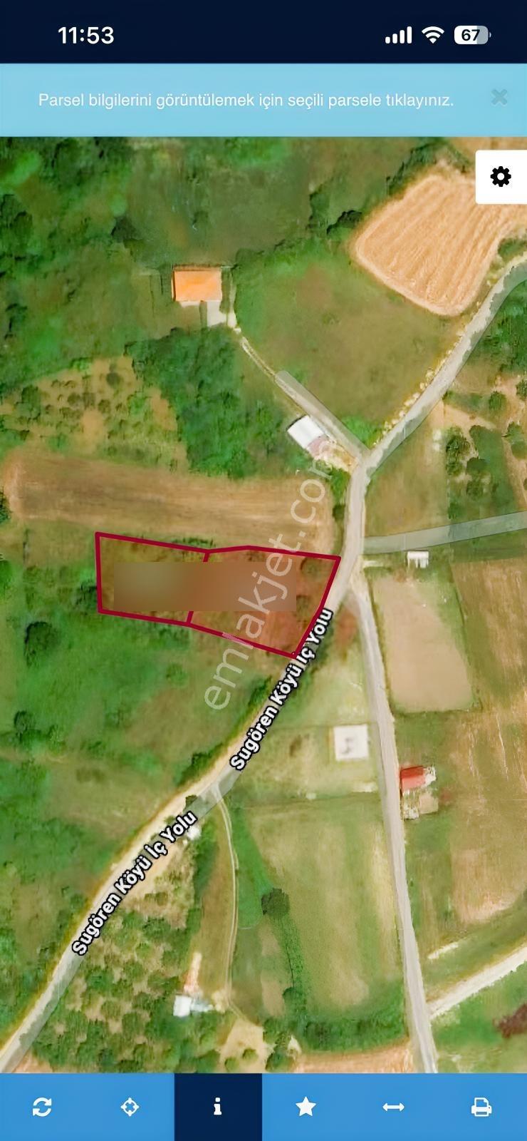 846m2 (köy Meydanına Komşu(350 Mtre Mesafede)resmi Yola 2.parsel — fotoğraf 6