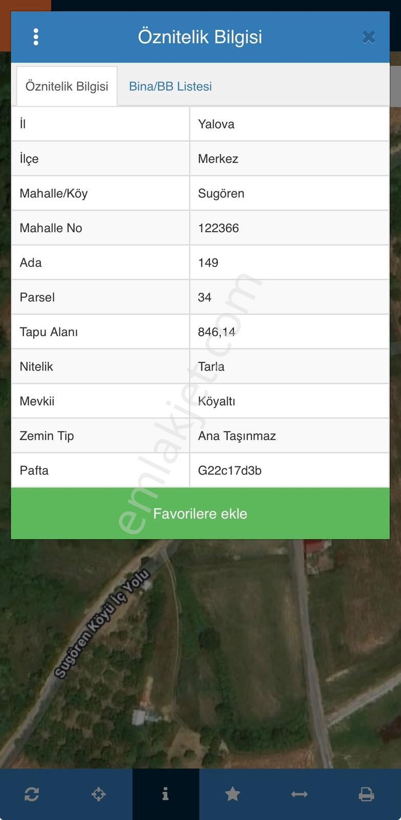 846m2 (köy Meydanına Komşu(350 Mtre Mesafede)resmi Yola 2.parsel — fotoğraf 7