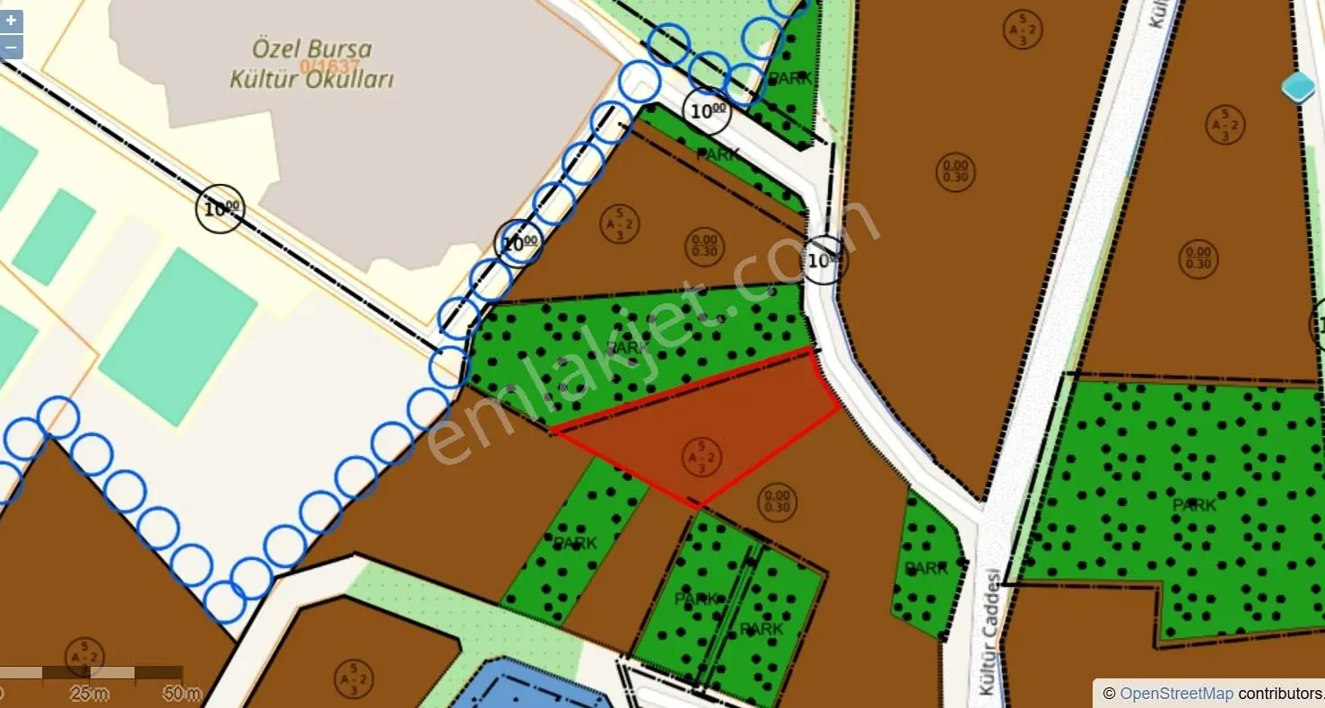 Bademli'de 1.576 M² | 1-2-3 Villa Projesine Uygun Prestijli Arsa — fotoğraf 5