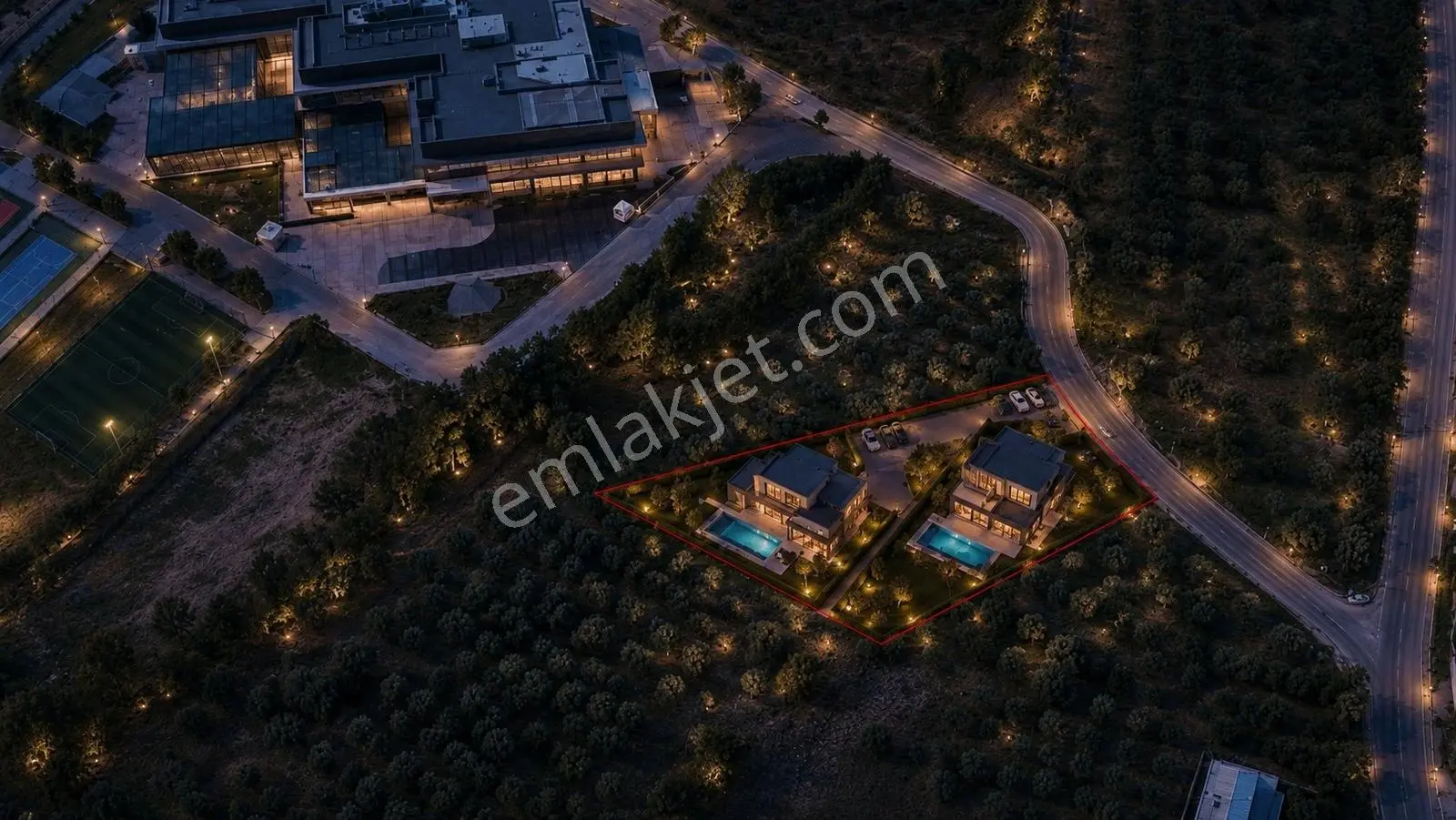 Bademli'de 1.576 M² | 1-2-3 Villa Projesine Uygun Prestijli Arsa — fotoğraf 11