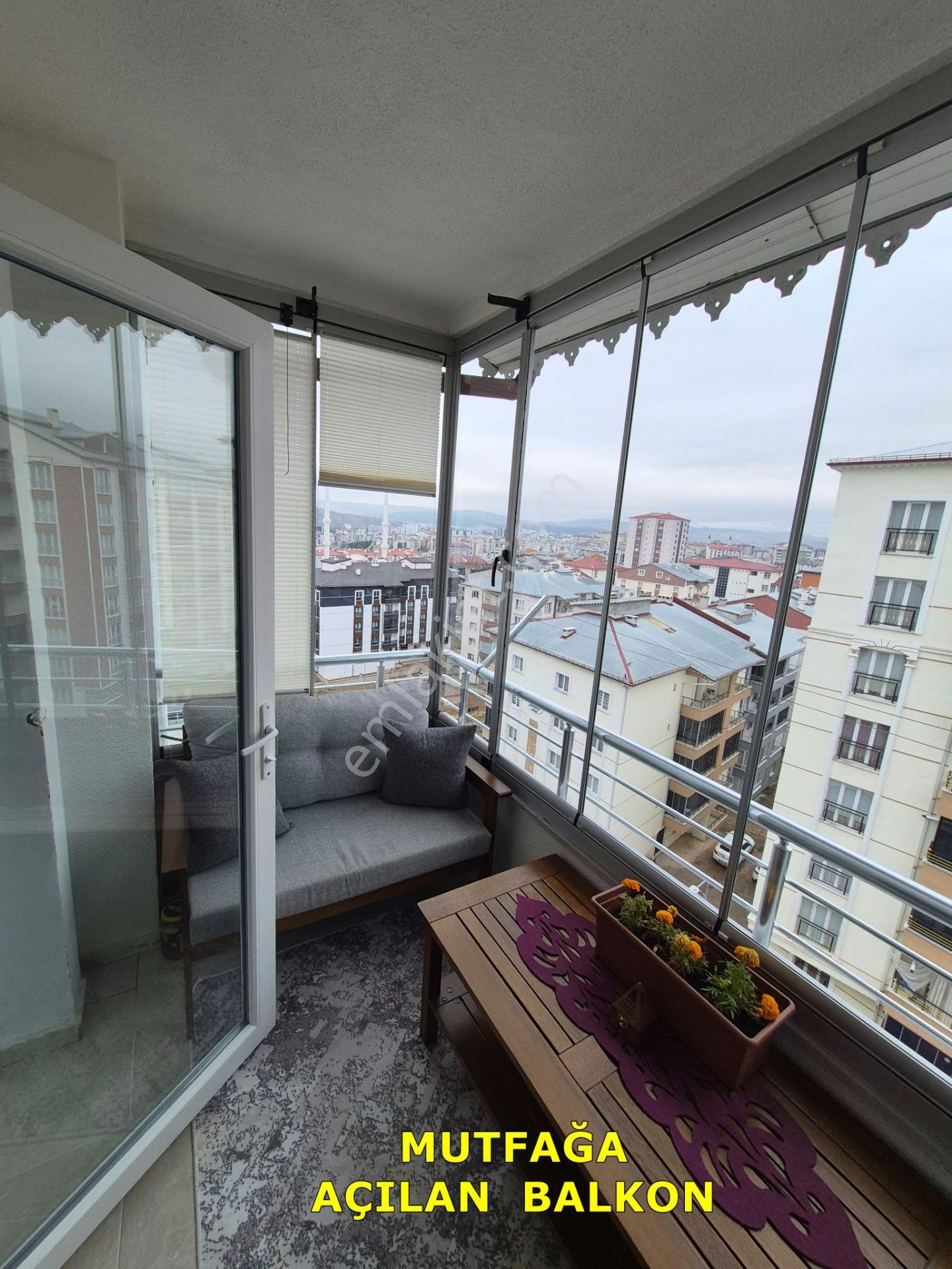 Sivas Kılavuz Mahallesi'nde Çift Balkonlu Satılık Masrafsız 3+1 Daire — fotoğraf 7