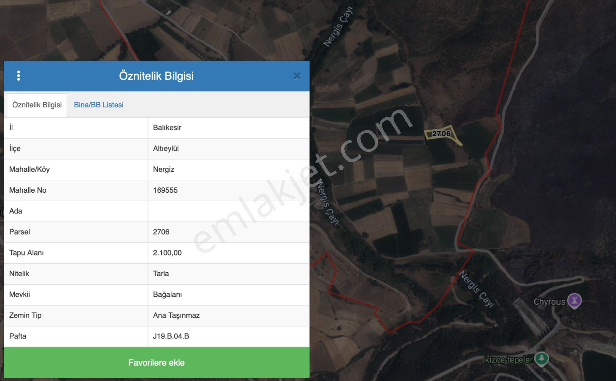 Remax Mid Altıeylül /nergiz Mahallesinde Uygun Fiyata Tarla — fotoğraf 2