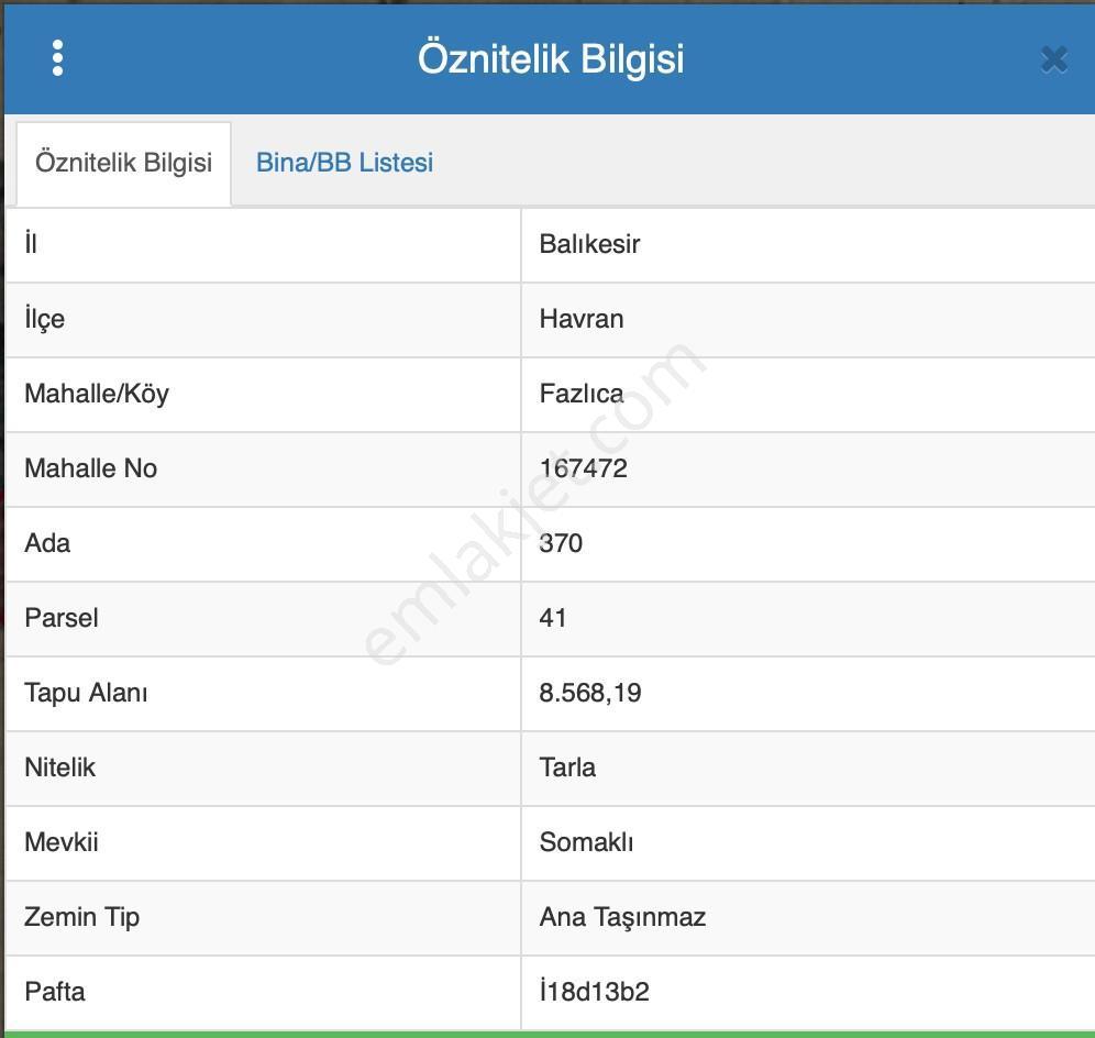 Remax Mid Havran/fazlıca Kaz Dağları Doğasında 8568 M2 Tarla — fotoğraf 2