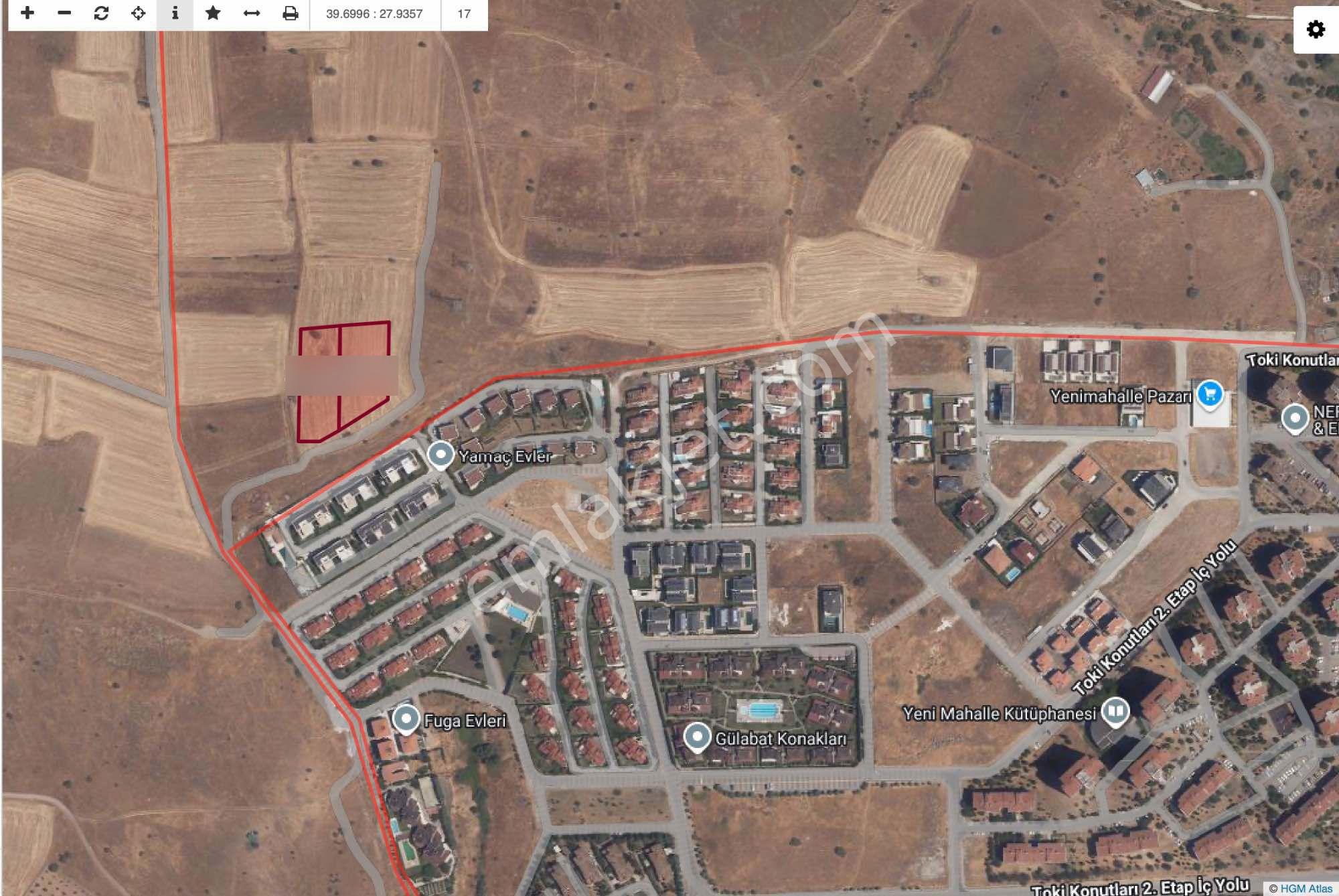 Remax Mid Karesi/ Naipli Kent Park Yakını Satılık 10 Dönüm Tarla — fotoğraf 2