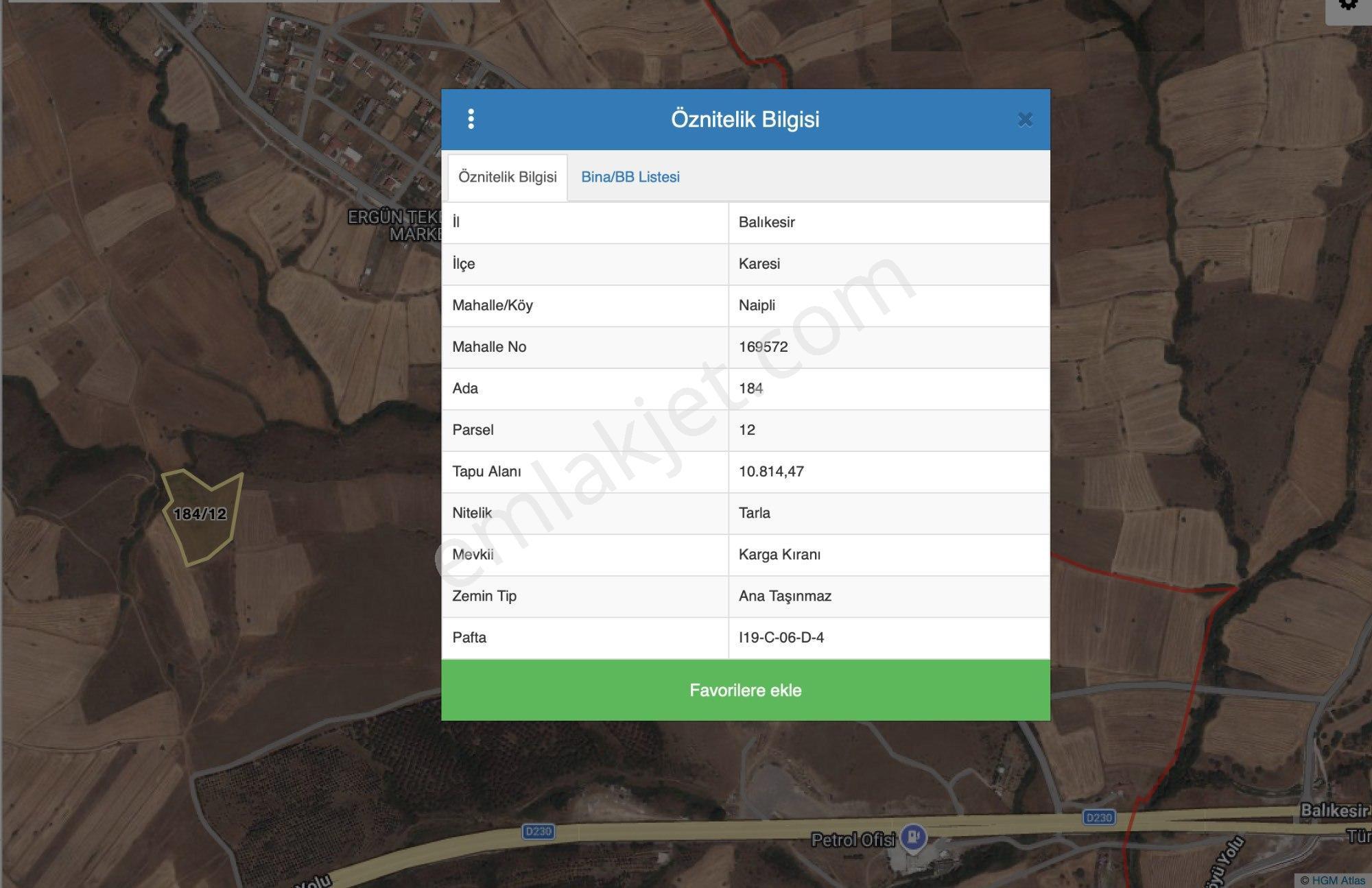 Remax Mid Karesi/ Naipli Kent Park Yakını Satılık 10 Dönüm Tarla — fotoğraf 4