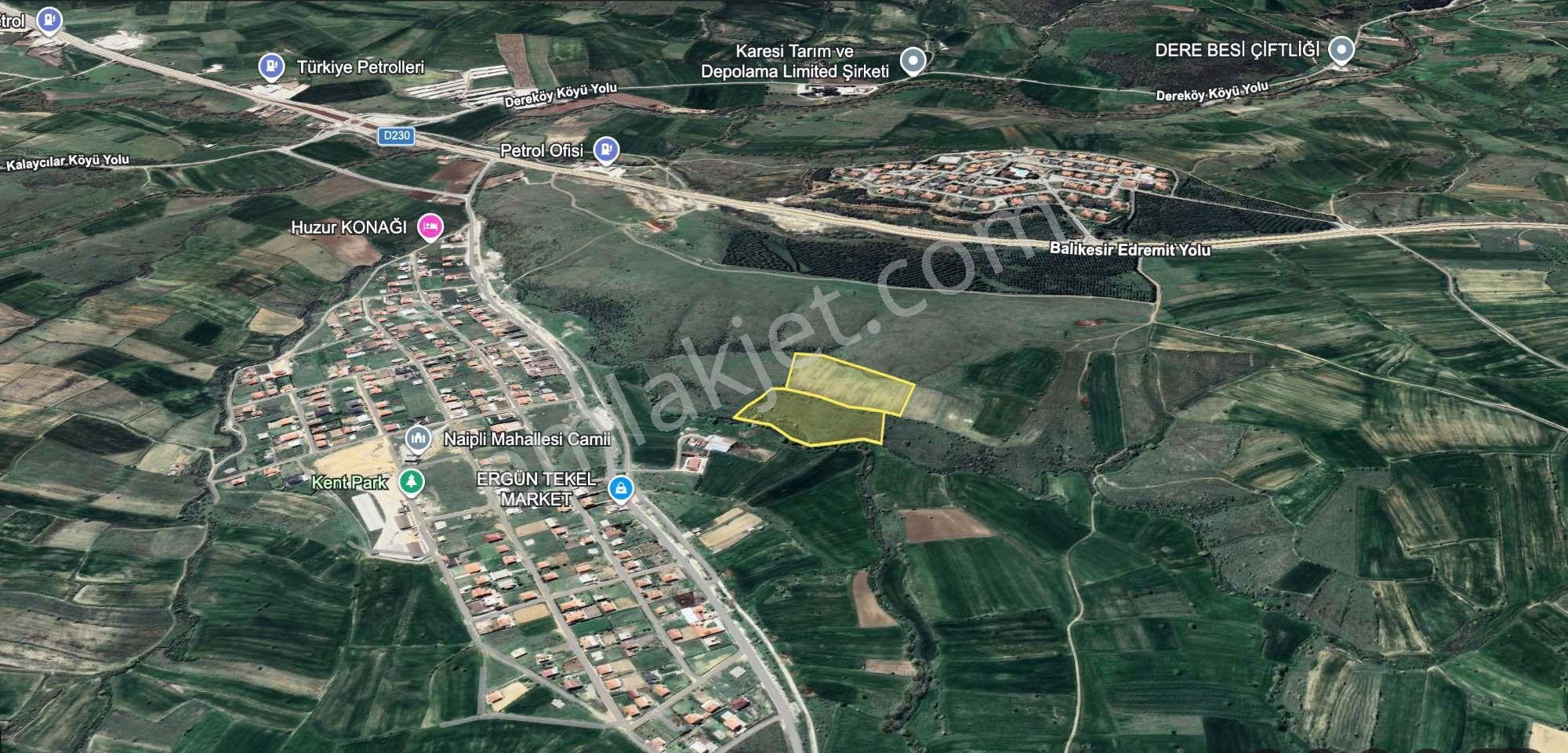 Remax Mid Balıkesir Naipli Satılık Bitişik 31.294 M² 2 Tarla — fotoğraf 7