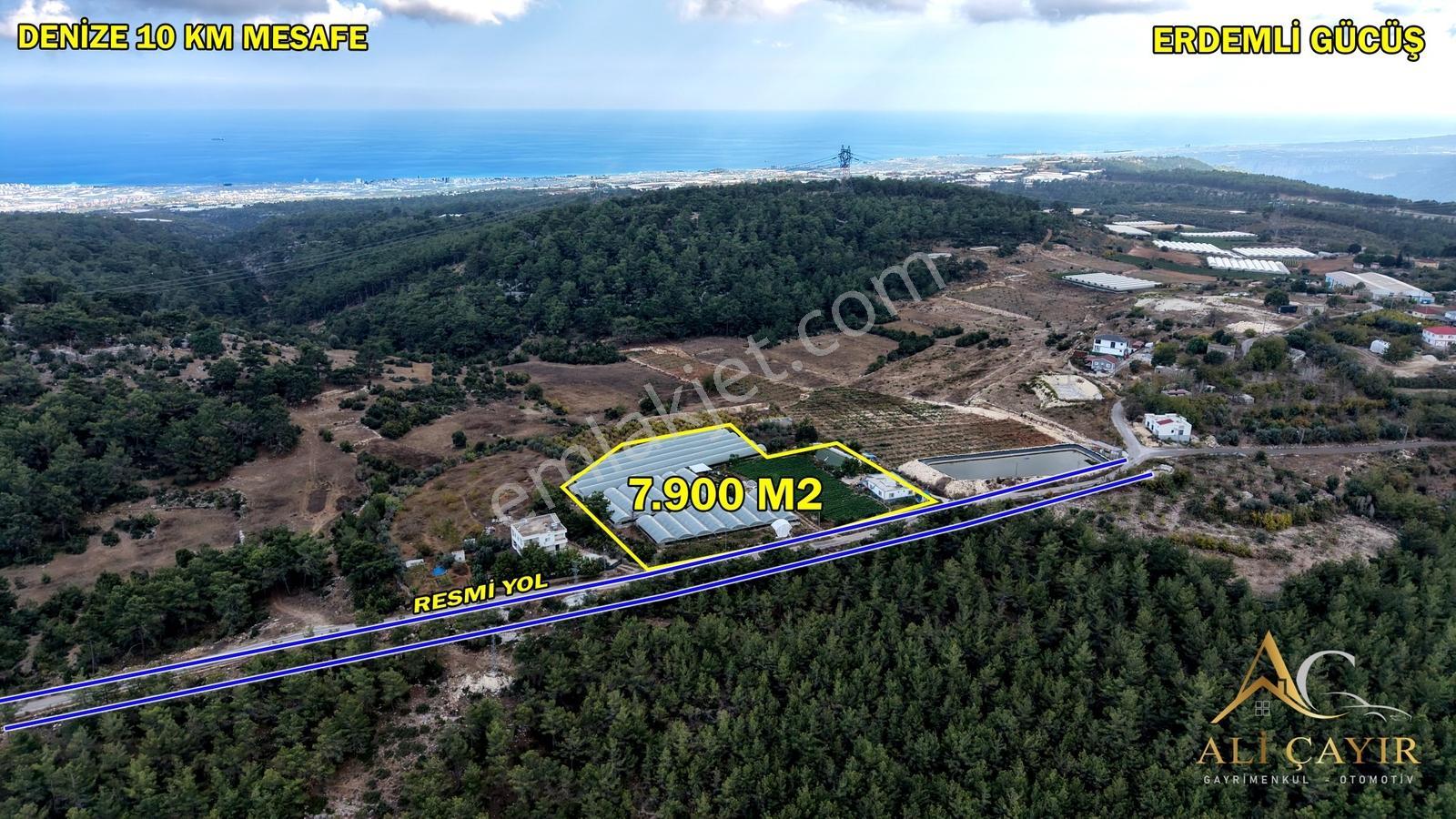 Gücüşte Yatırımlık Hemde Oturumluk 7.900 M² Kurulu Sera Ev