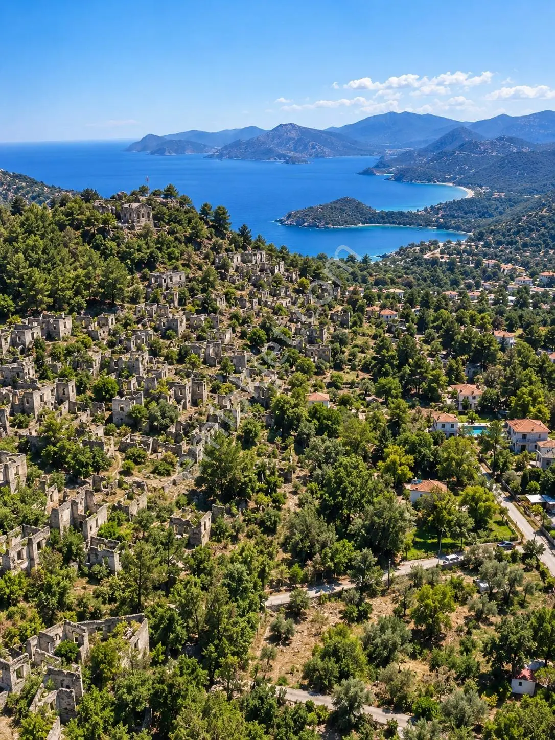 Fethıye Kayaköy'de Tarıh Ve Doğanın İçınde 787 M² Satılık Tarla