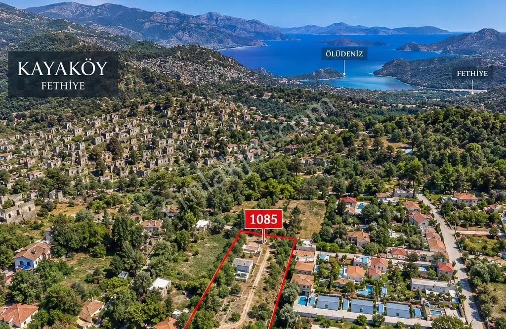 Fethıye Kayaköy'de Tarıh Ve Doğanın İçınde 787 M² Satılık Tarla — fotoğraf 3