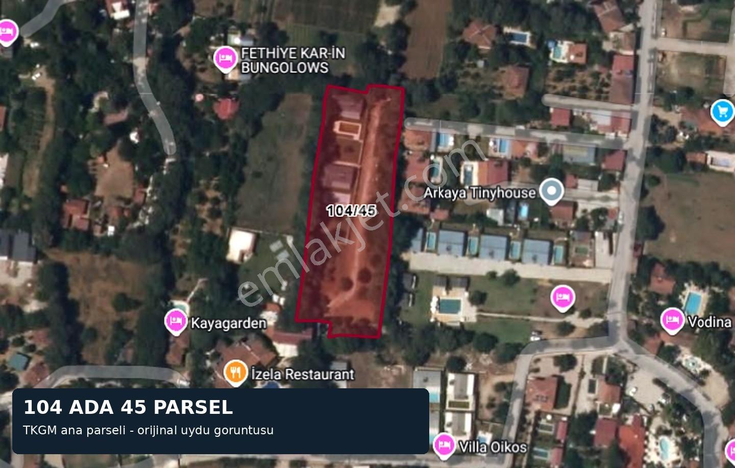 Fethıye Kayaköy'de Tarıh Ve Doğanın İçınde 787 M² Satılık Tarla — fotoğraf 7