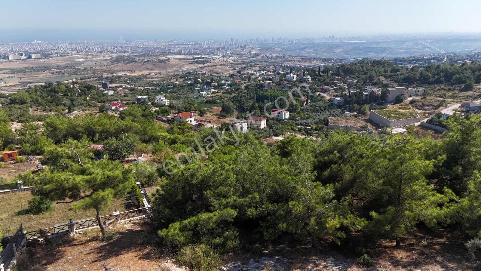 Mersin Toroslar Bulukluda Deniz & Şehir Manzaralı 600.2m² Arsa — fotoğraf 4