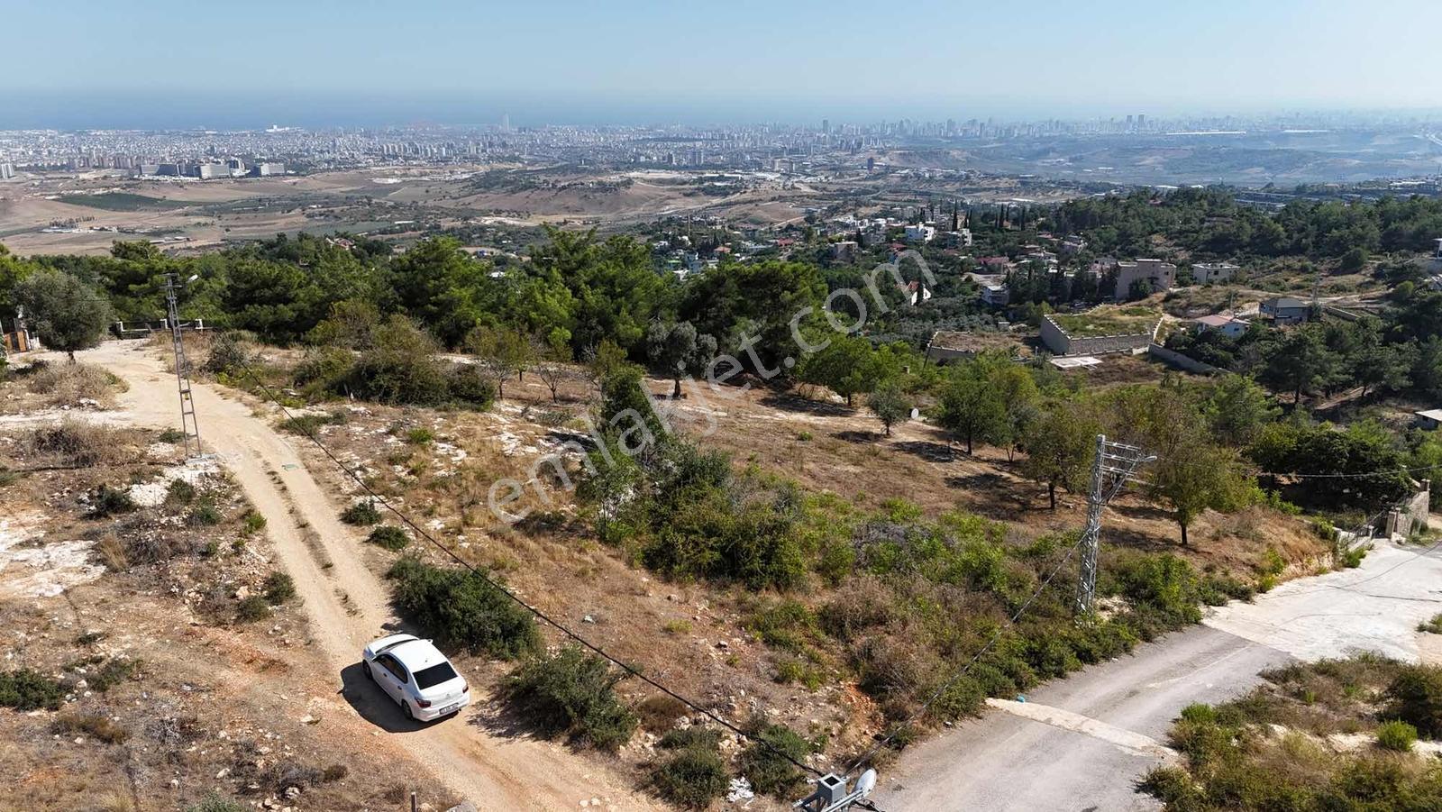 Mersin Toroslar Bulukluda Deniz & Şehir Manzaralı 600 M² Arsa — fotoğraf 2