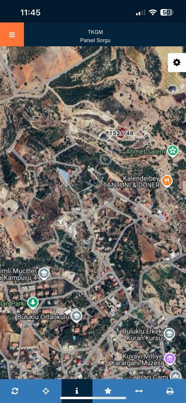 Mersin Toroslar Bulukluda Deniz & Şehir Manzaralı 600 M² Arsa — fotoğraf 7