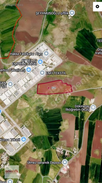 Dökmetaş İmar Dibi Yatırımlık Arsa
