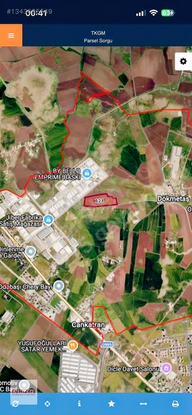Dökmetaş İmar Dibi Yatırımlık Arsa — fotoğraf 2