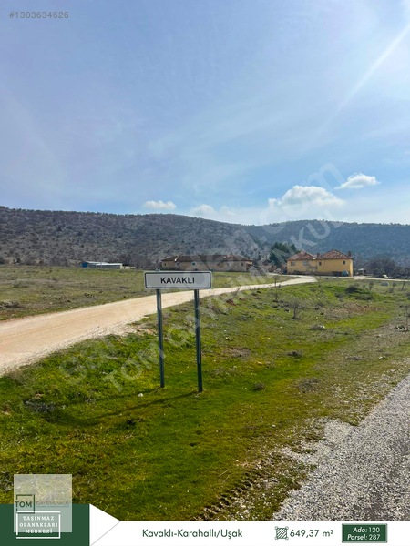 Uşak Karahallı'da 649m² Konut İmarlı Arsa — fotoğraf 10