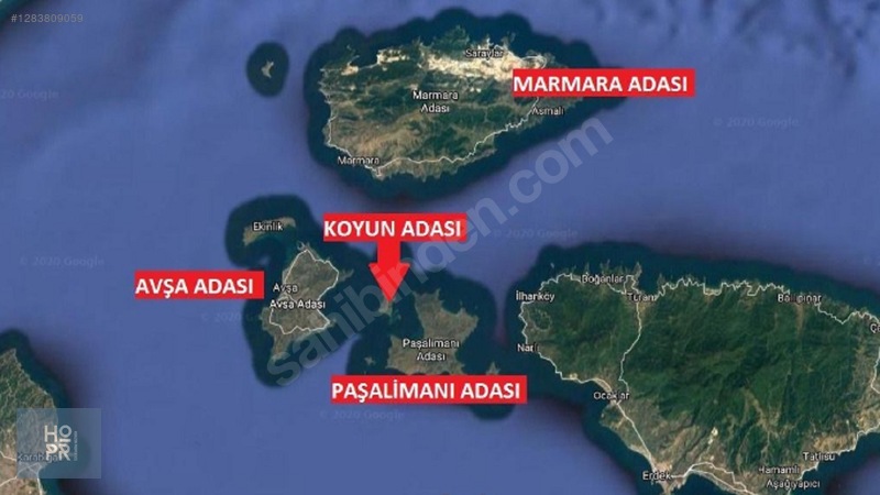 Koyun Adası'nda Denize Sadece 200 Metre Mesafede! 466 M² Arsa — fotoğraf 12