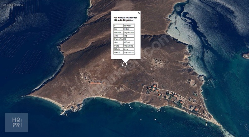 Koyun Adası'nda Denize Sadece 200 Metre Mesafede! 466 M² Arsa — fotoğraf 17