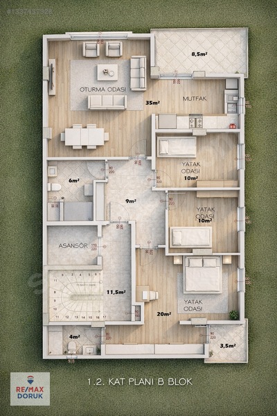 Kumbaşında Yeni Proje! 3+1 Satılık Daireler | Uygun Fiyat — fotoğraf 11