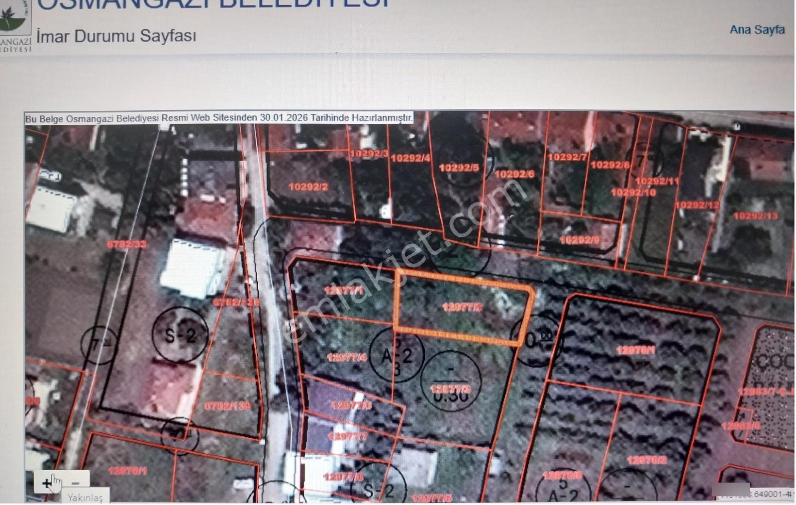 Nilüferköy'de Yeni İmara Giren 626 M² Satılık Villa Parseli — fotoğraf 14