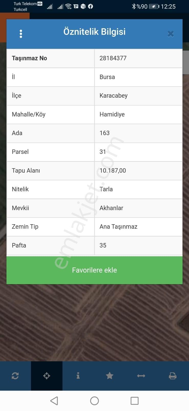 Karacabey'de 10.187m² Asfalt Cepheli Satılık Yatırım Arsası — fotoğraf 7