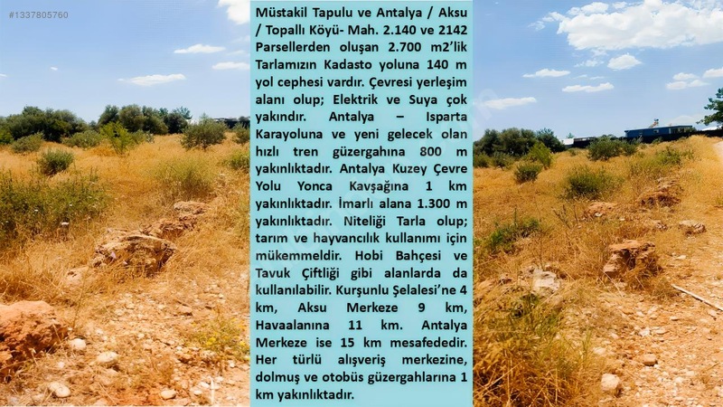 Acil Satılık Şahane Yatırımlık Tarla — fotoğraf 11