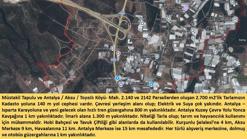 Acil Satılık Şahane Yatırımlık Tarla — fotoğraf 13