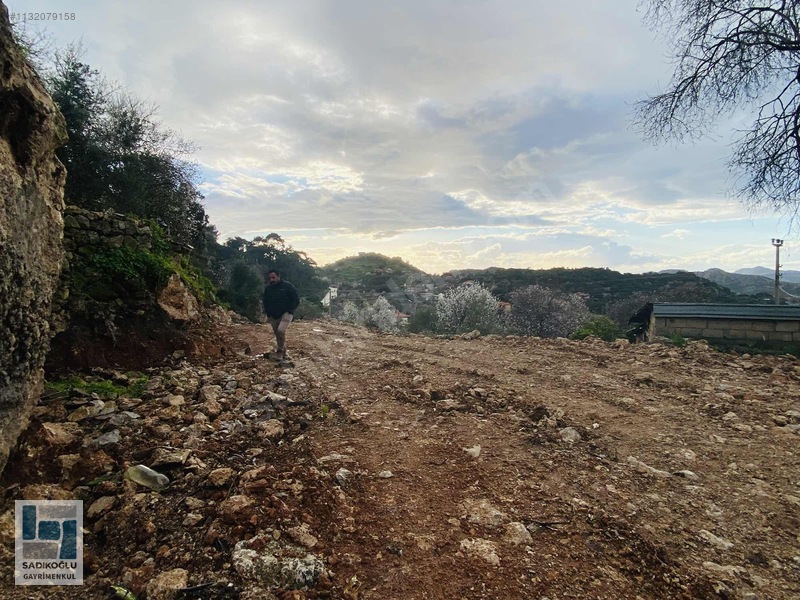 Marmaris Söğüt'te Satılık 495m² İmarlı Arsa - Elektrik Alınmış — fotoğraf 12