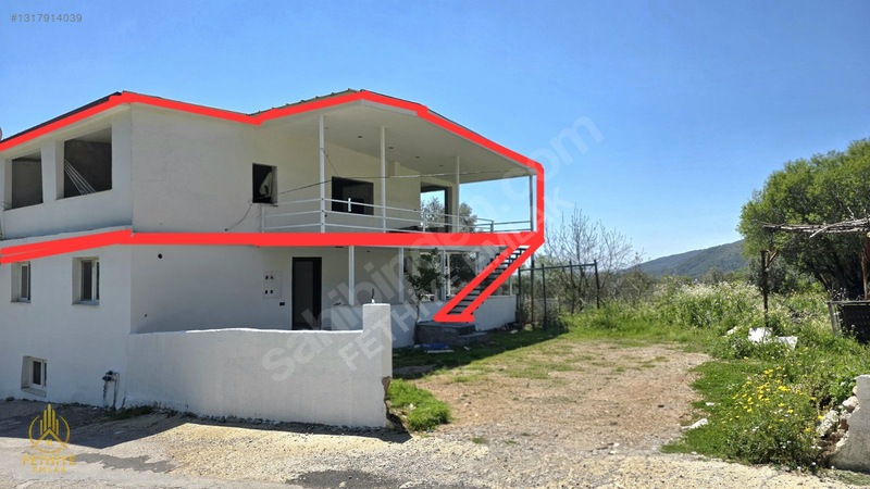 Fethiye İncirköy'de 2+1 140m2 Doğa Manzaralı Ev