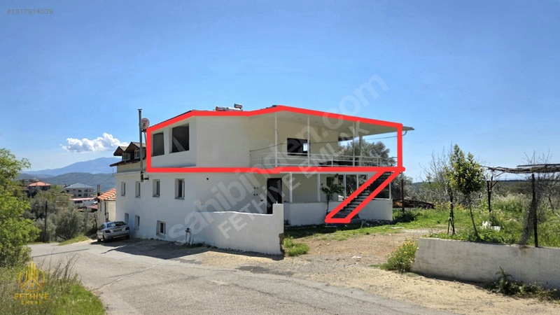 Fethiye İncirköy'de 2+1 140m2 Doğa Manzaralı Ev — fotoğraf 2