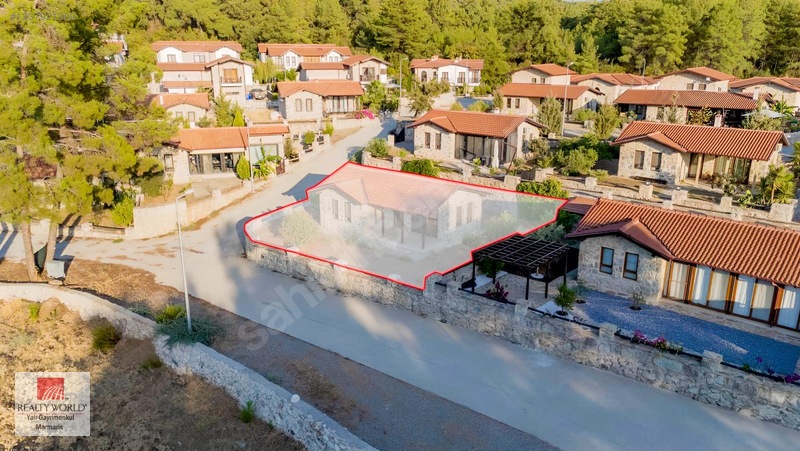 Gökçe Uçurtma Countryde 311 M² Arsa Paylı 1+1 Taş Ev — fotoğraf 4