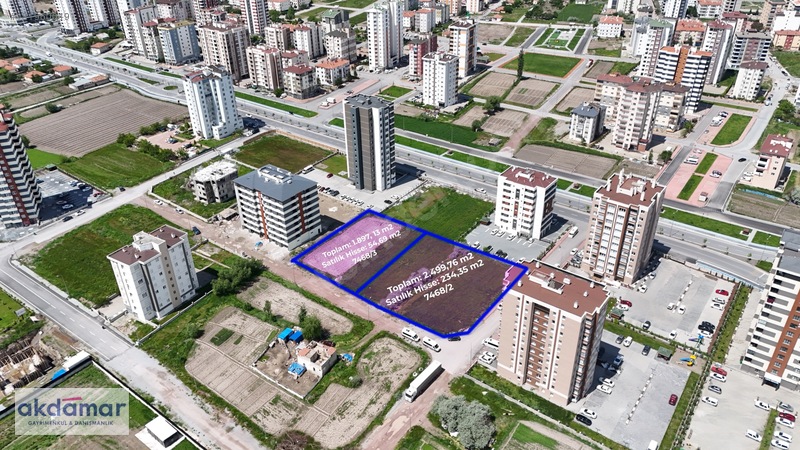 Akdamar - Zümrüt Mh. Yapılaşma İçerisinde 289 M2 Satılık Arsa