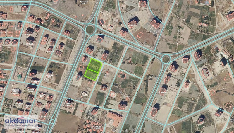 Akdamar - Zümrüt Mh. Yapılaşma İçerisinde 289 M2 Satılık Arsa — fotoğraf 4