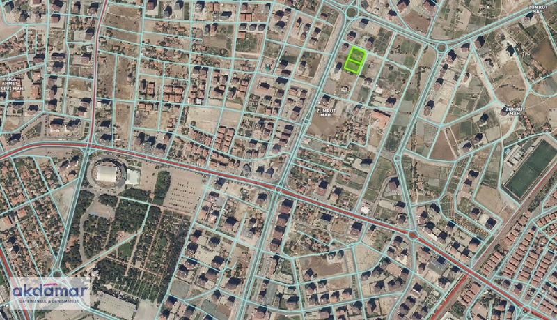 Akdamar - Zümrüt Mh. Yapılaşma İçerisinde 289 M2 Satılık Arsa — fotoğraf 5