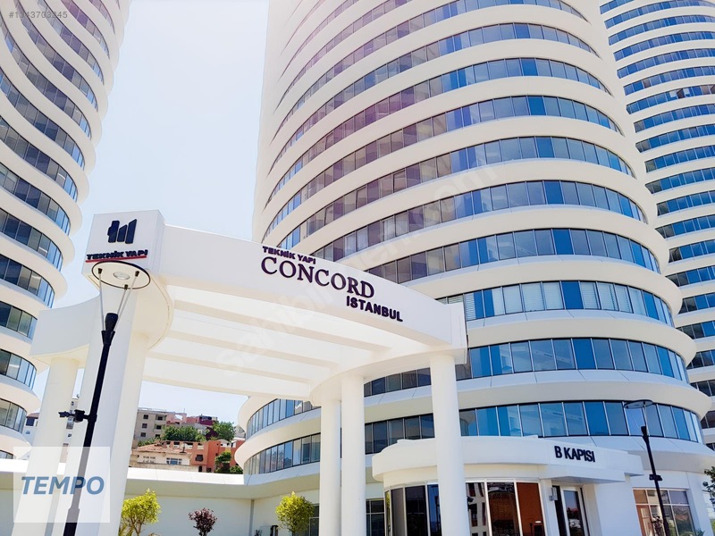 Teknik Yapı Concord E5 Cephe D Tipi Tam Eşyalı 56m2 1+1 Daire
