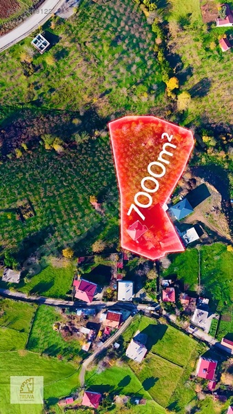Truva'dan Atakum-taflan'da İmar Kapsamında 7000m2 Evi Hazır Arsa — fotoğraf 4
