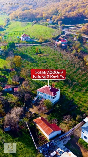 Truva'dan Atakum-taflan'da İmar Kapsamında 7000m2 Evi Hazır Arsa — fotoğraf 5