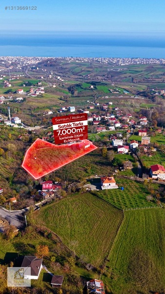 Truva'dan Atakum-taflan'da İmar Kapsamında 7000m2 Evi Hazır Arsa — fotoğraf 6